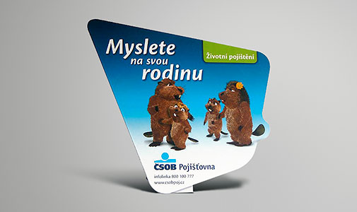 POS stojan – životní pojištění