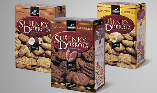 Řada obalů – Sušenky Dobrota